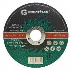 Диск отрезной по металлу GreatFlex LIGHT Т41-..