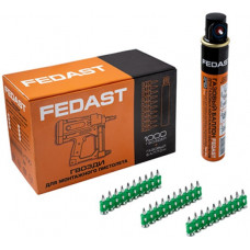 Гвозди FEDAST 3.0*22 мм усиленные для монтажн..